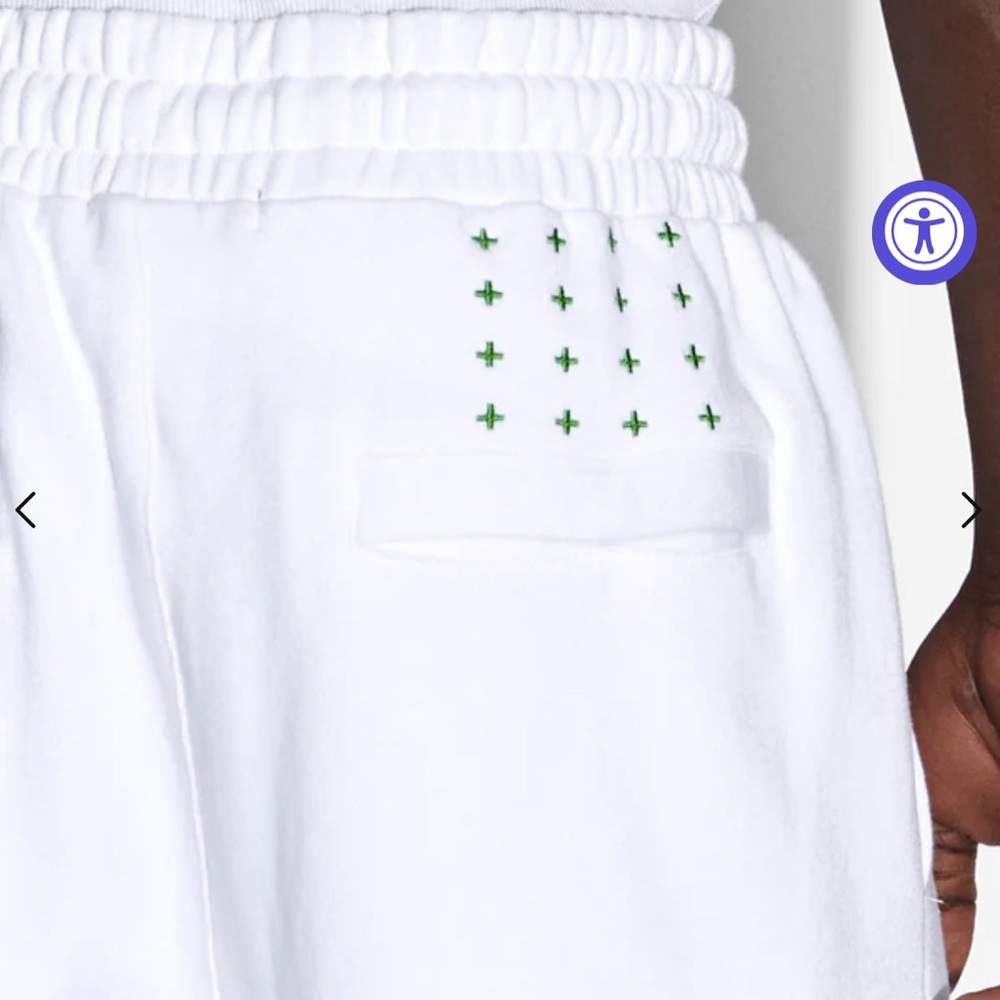 Ksubi White and Green Sweatpants Relaxed Fit - Picture 2 of 8